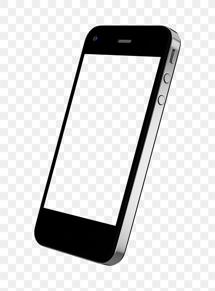 Three dimensional image of mobile phone