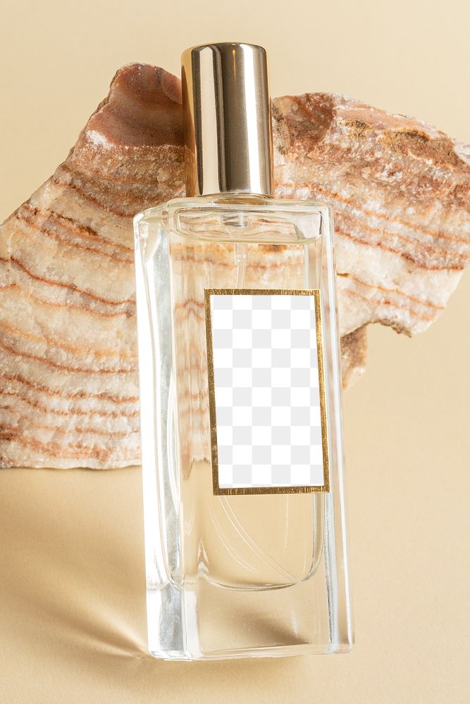 Blank perfume glass bottle design element