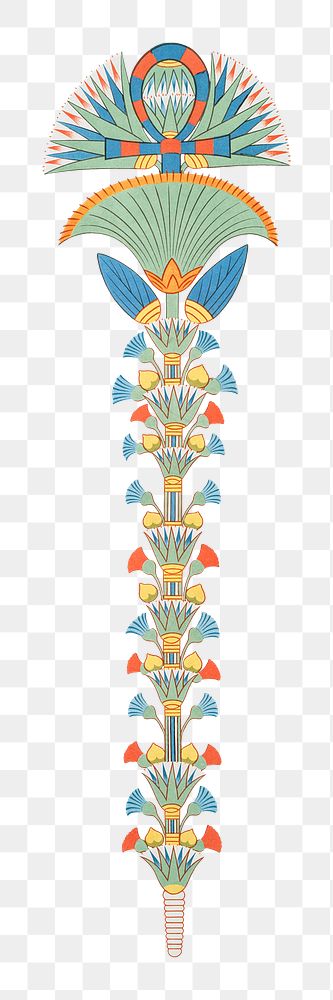 Ancient Egyptian ornamental png sticker