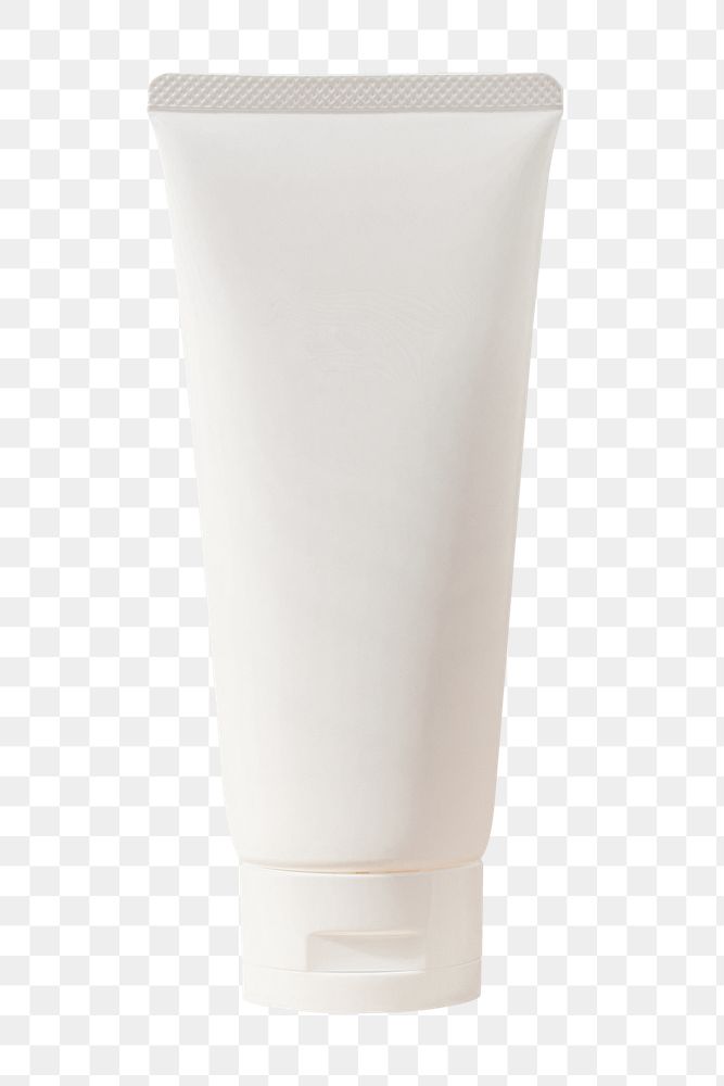 Skincare png white tube, beauty product