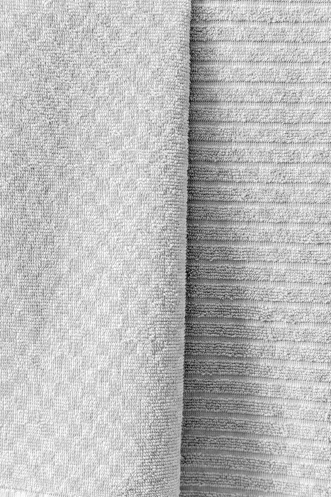 Png bath towel mockup, transparent fabric