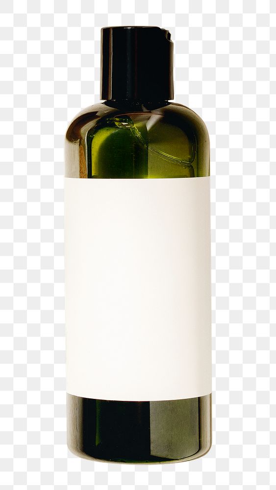 Shampoo bottle png beauty product