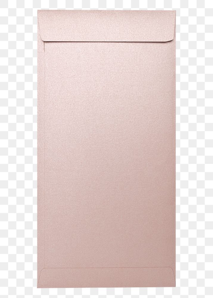 Pink envelope png, pastel stationery sticker