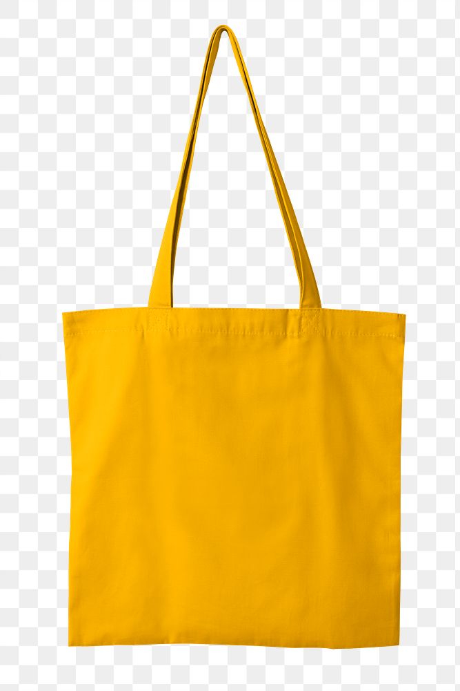 Shopping tote bag png transparent, reusable and realistic design