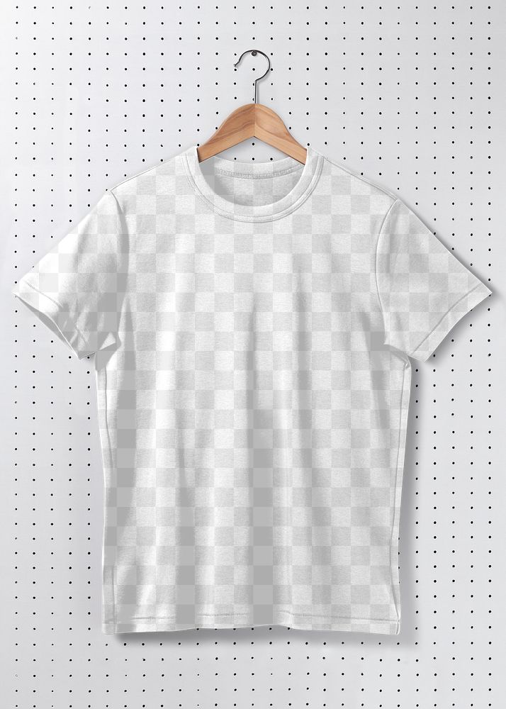 Women’s t-shirt mockup png transparent, casual apparel design