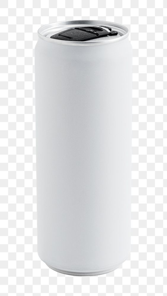 Resealable minimal white beverage can  