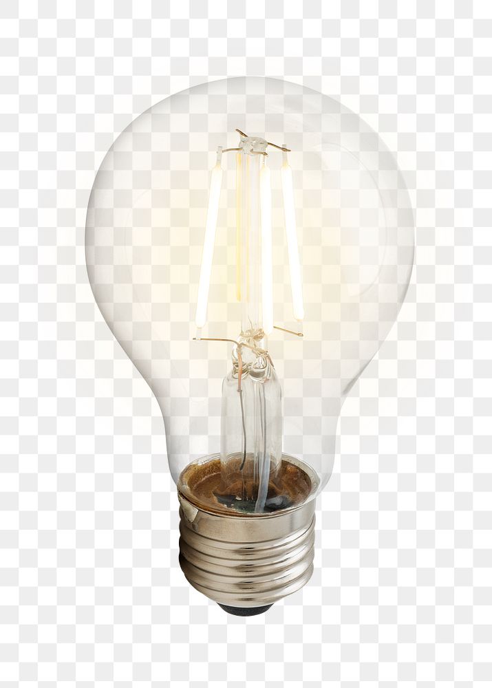 Edison light bulb design element