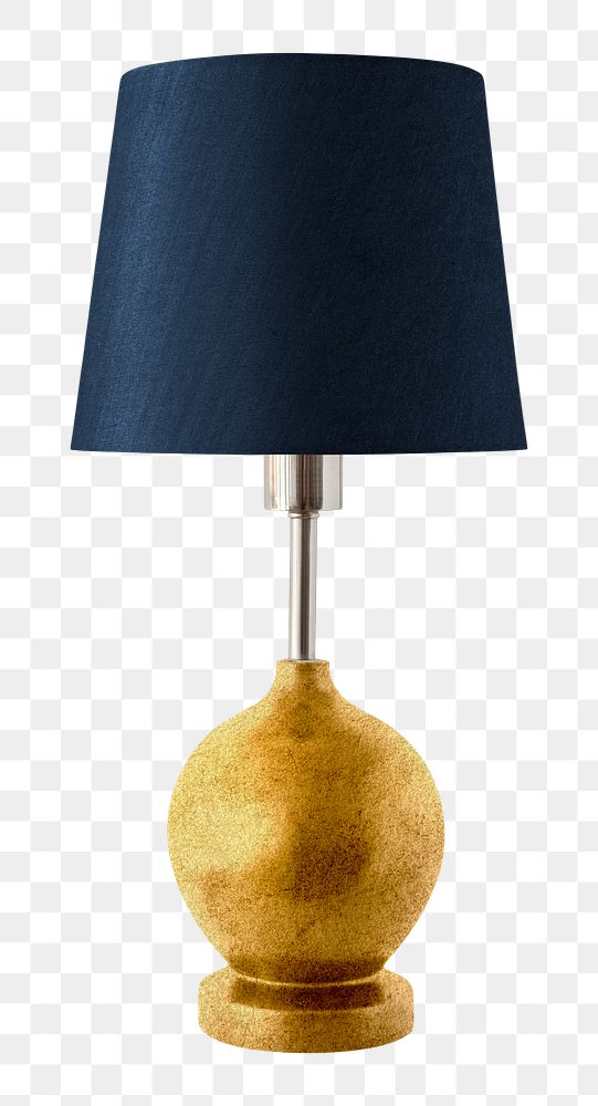 Retro decorative table lamp design element