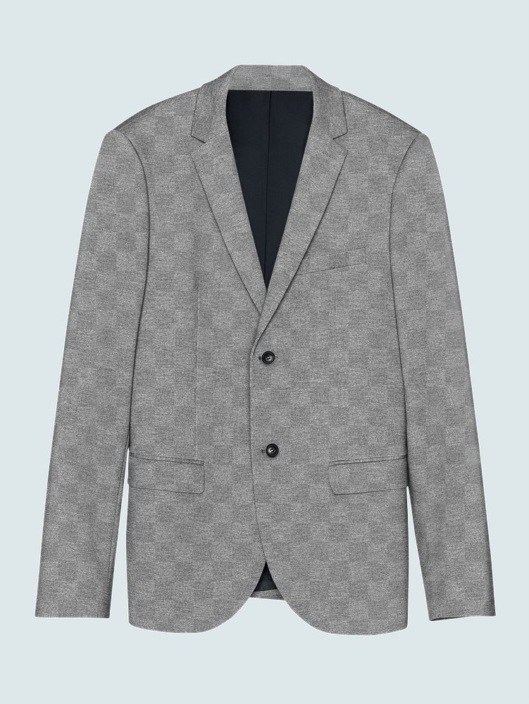 Png blazer transparent mockup front view casual men’s wear