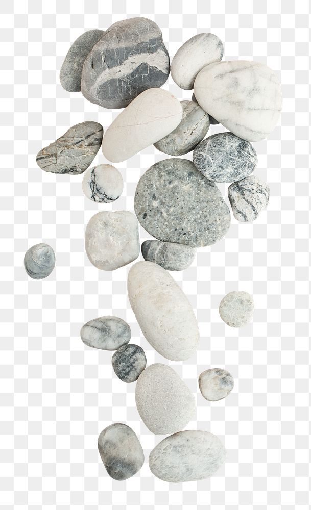 Zen rocks mockup png transparent health and wellbeing concept