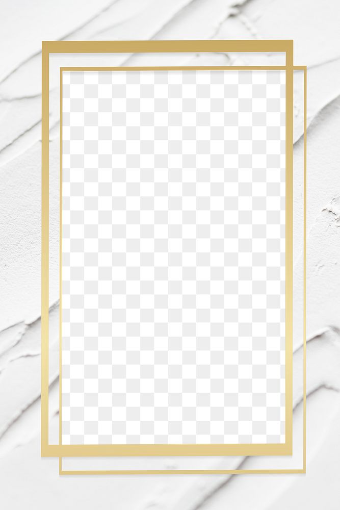 Png white textured frame mockup