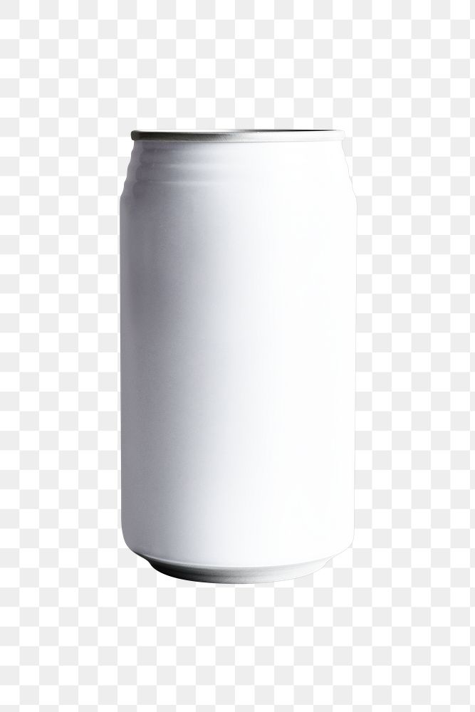 Soda can png, beverage packaging