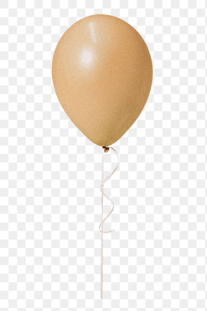 Balloon cut out png on transparent background