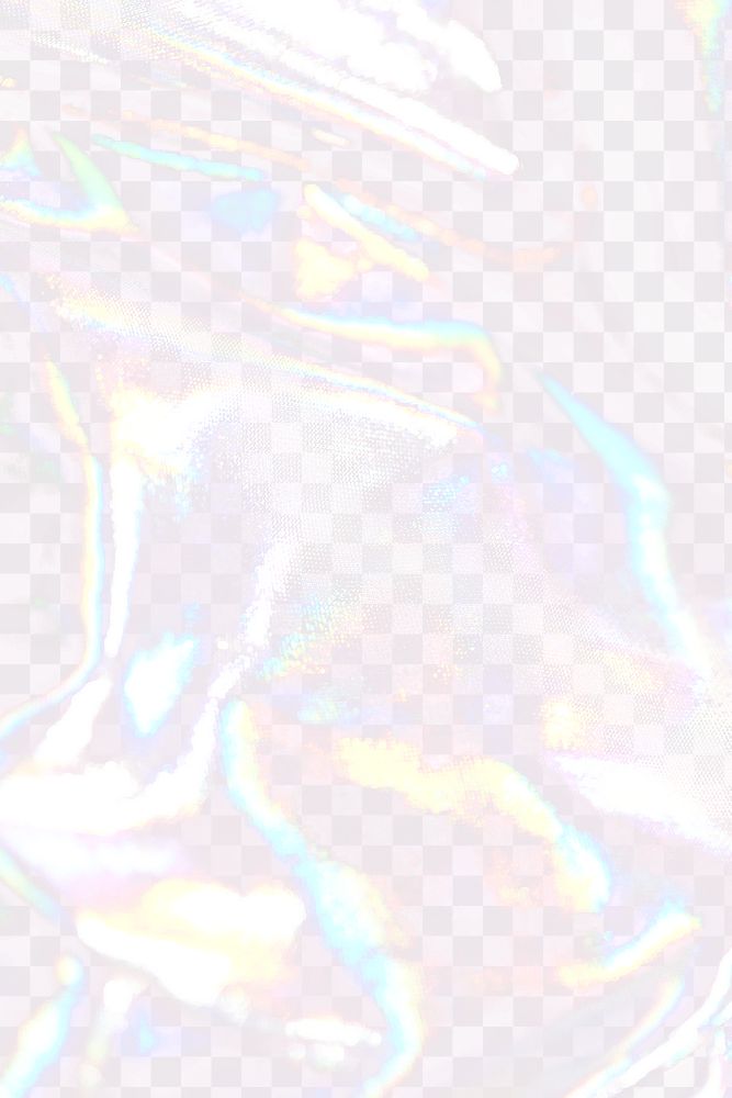 Pink holographic layer transparent png