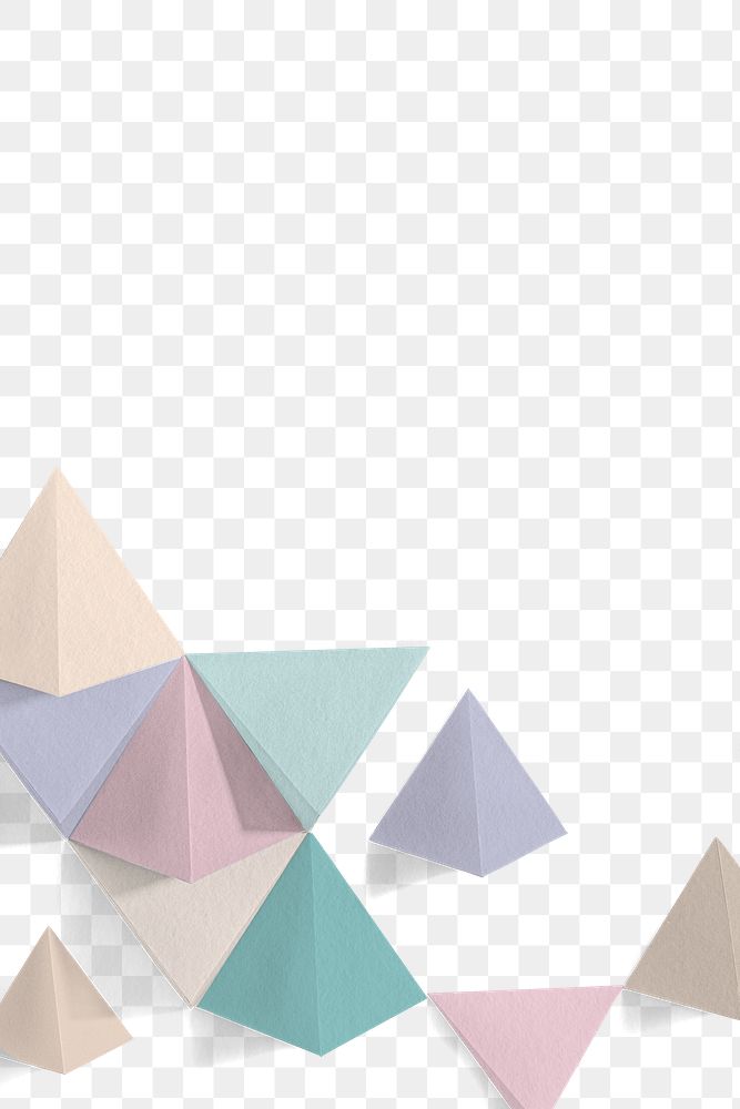 Pastel geometric template design element