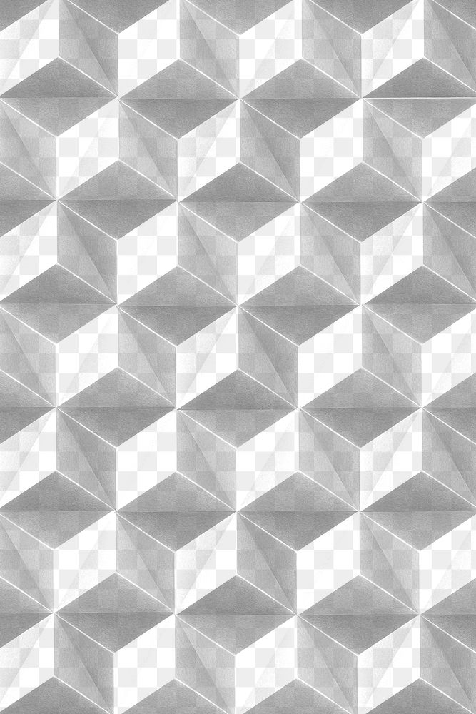 Abstract cubic patterned background design element