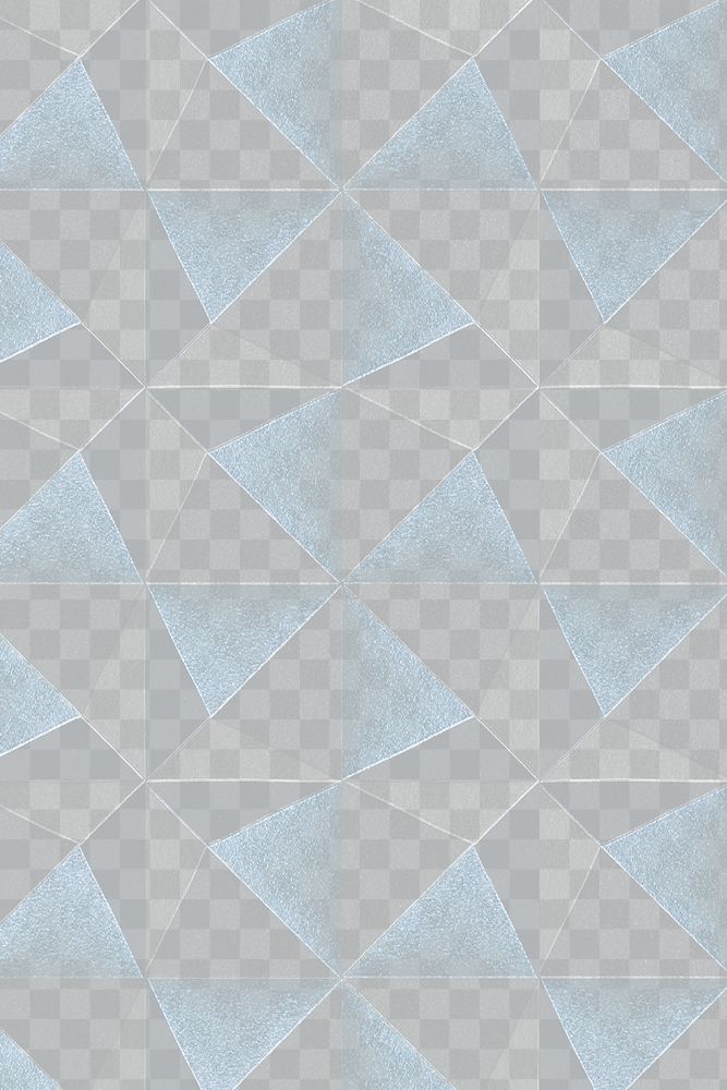 3D blue and gray paper craft pentahedron patterned background design element