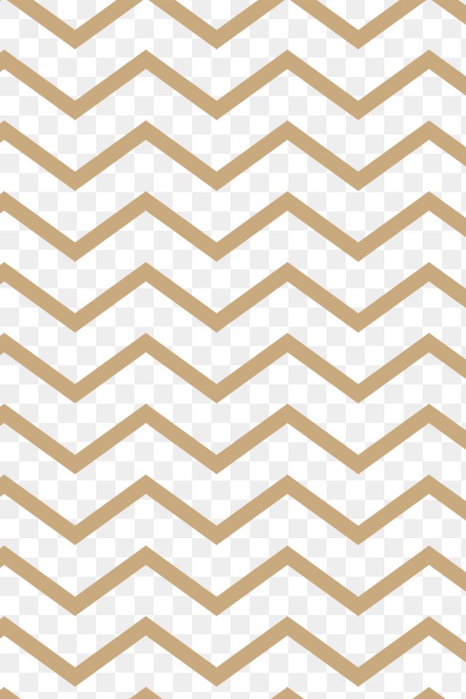 Gold zigzag pattern design element