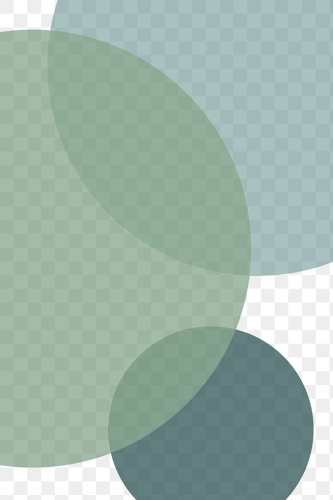 Green circle pattern design element