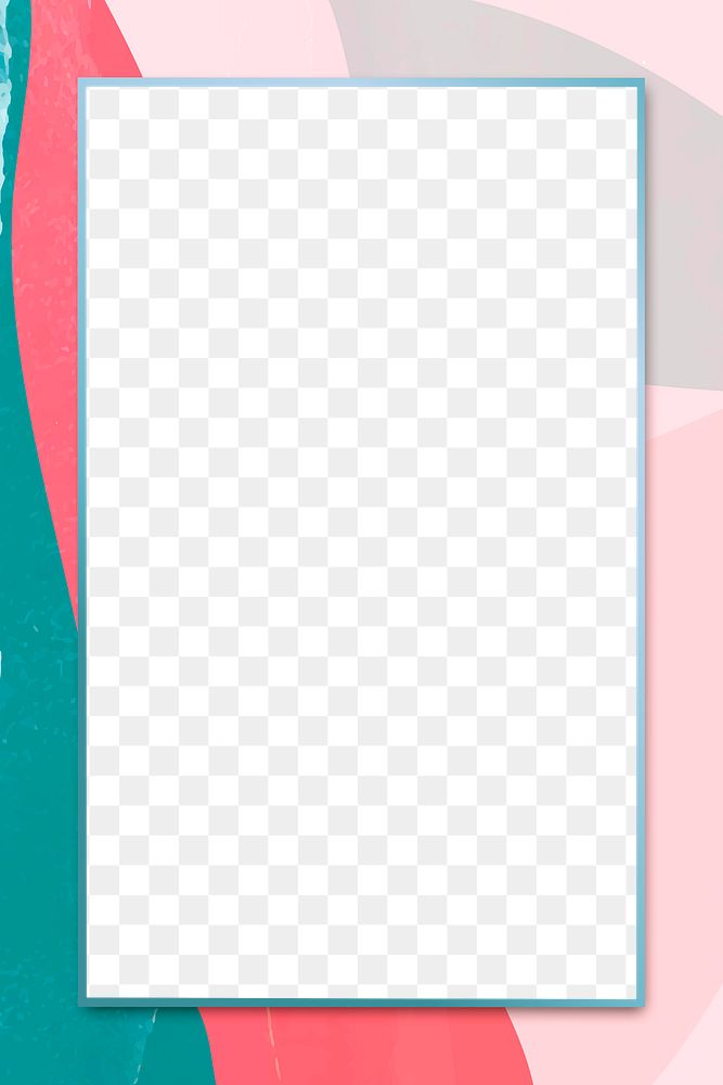 Watermelon frame pink png blank space