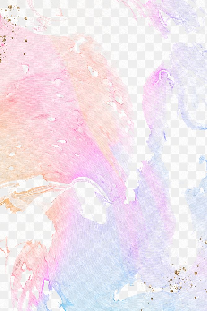 Pastel watercolor patterned background design element