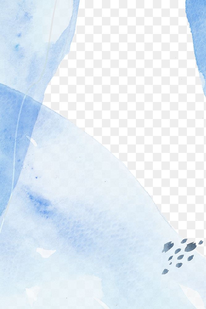 Blue Memphis watercolor textured background design element