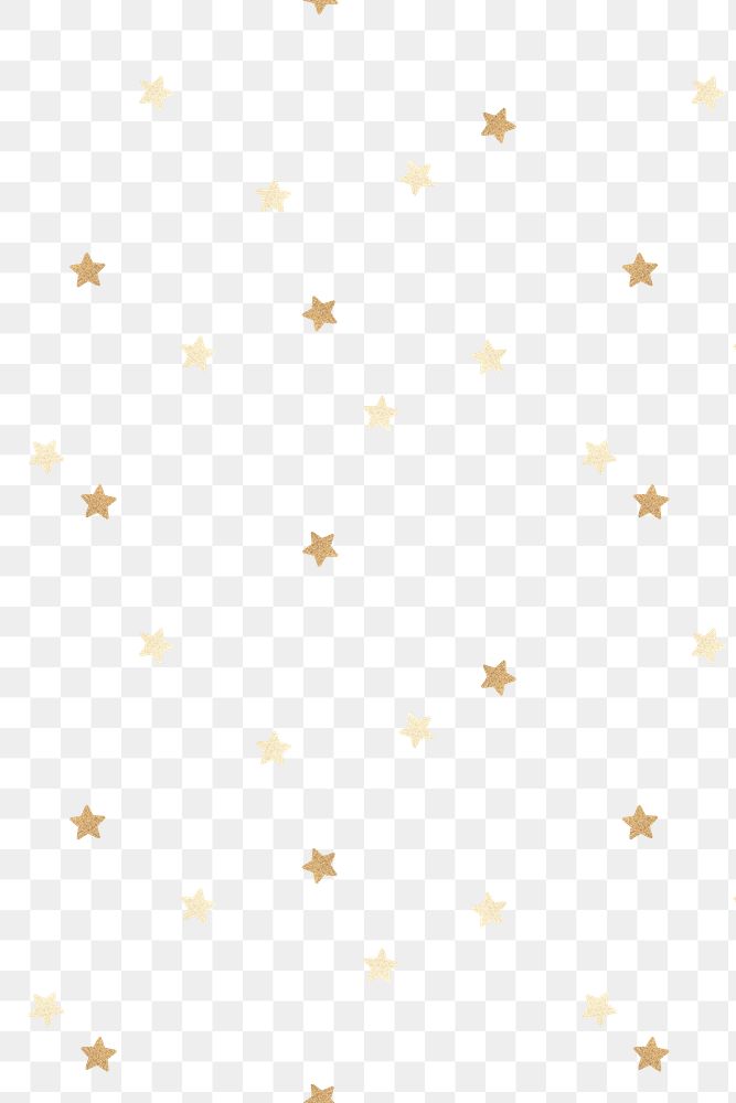 Shimmering gold star patterned background 