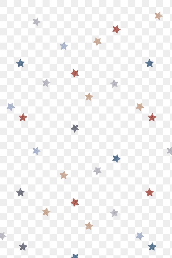 Shimmering colorful star patterned background 