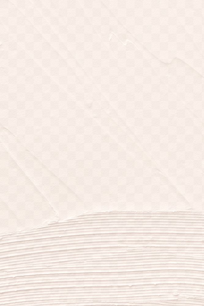 Acrylic cream paint texture png background