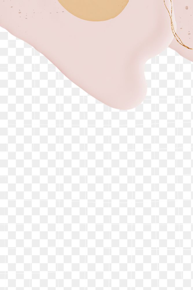 Abstract pastel paint png transparent
