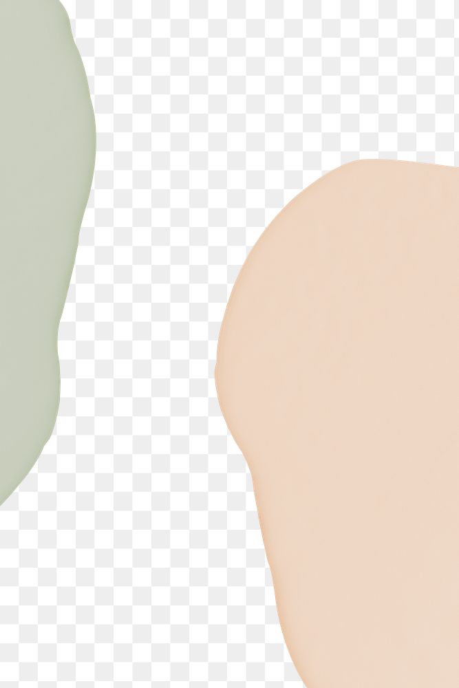 Neutral earth tone png abstract transparent