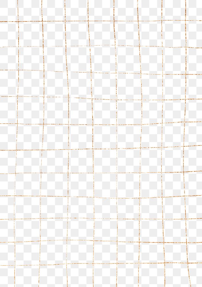 Gold distorted png grid line pattern