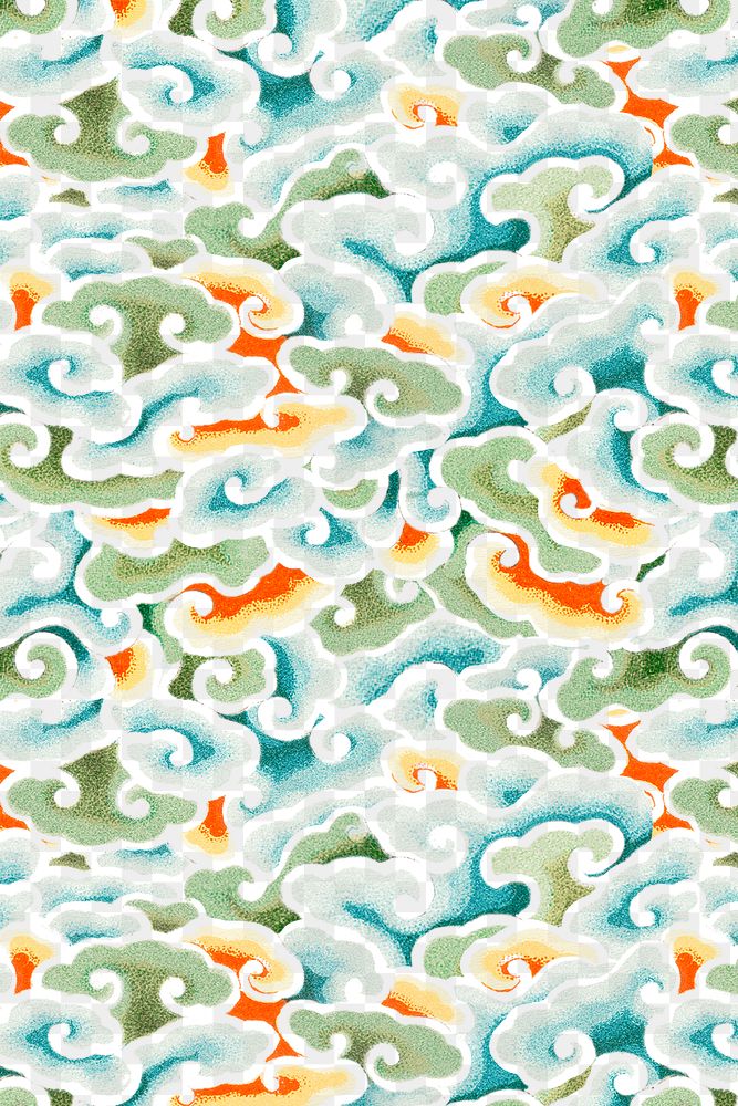 Png traditional Chinese art  pattern background