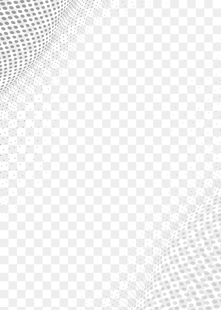 Gray border png abstract wireframe technology background