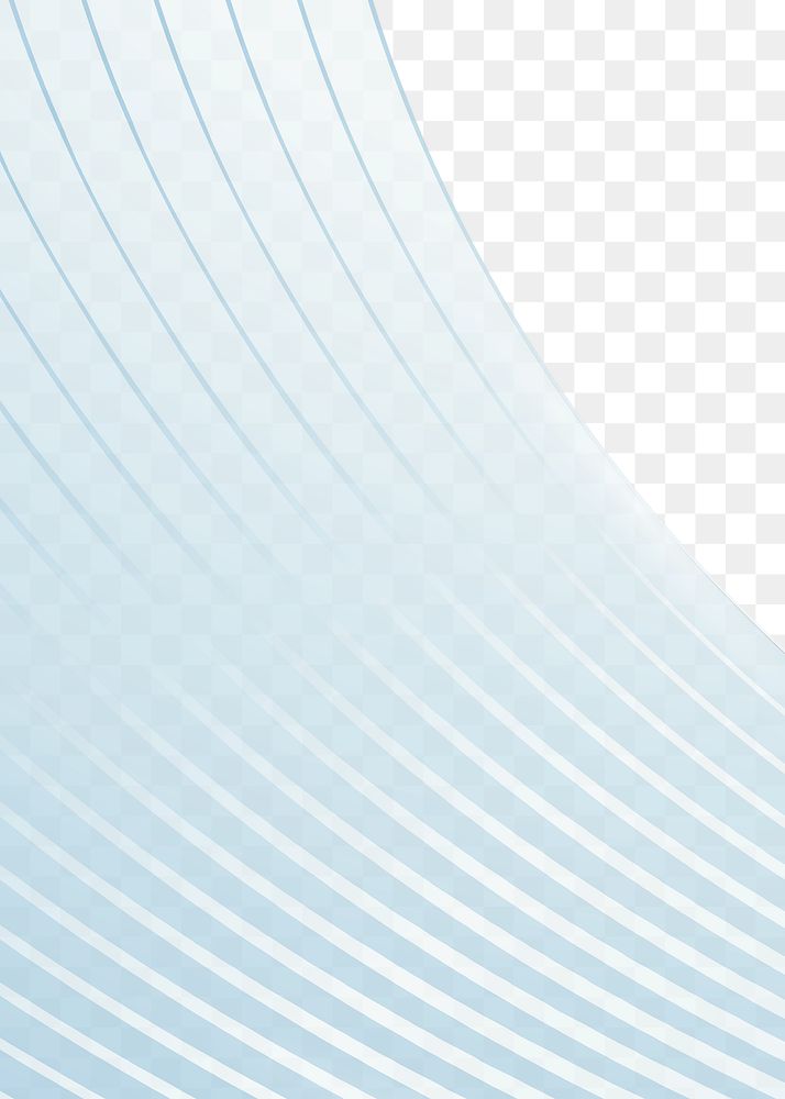 Blue border png abstract layered stripes background