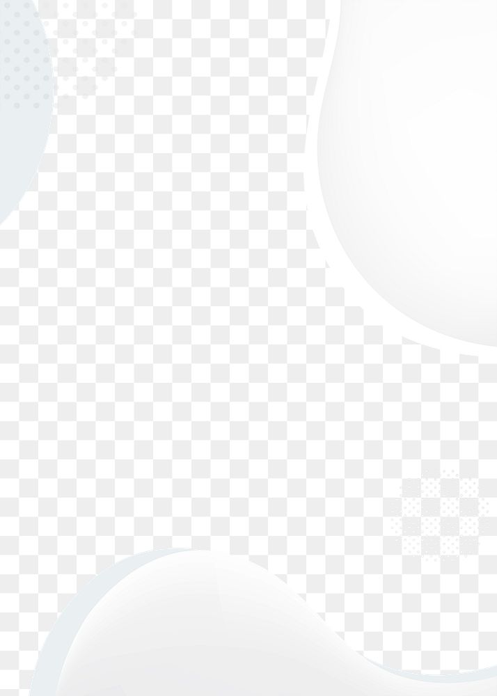 White border png abstract gradient background