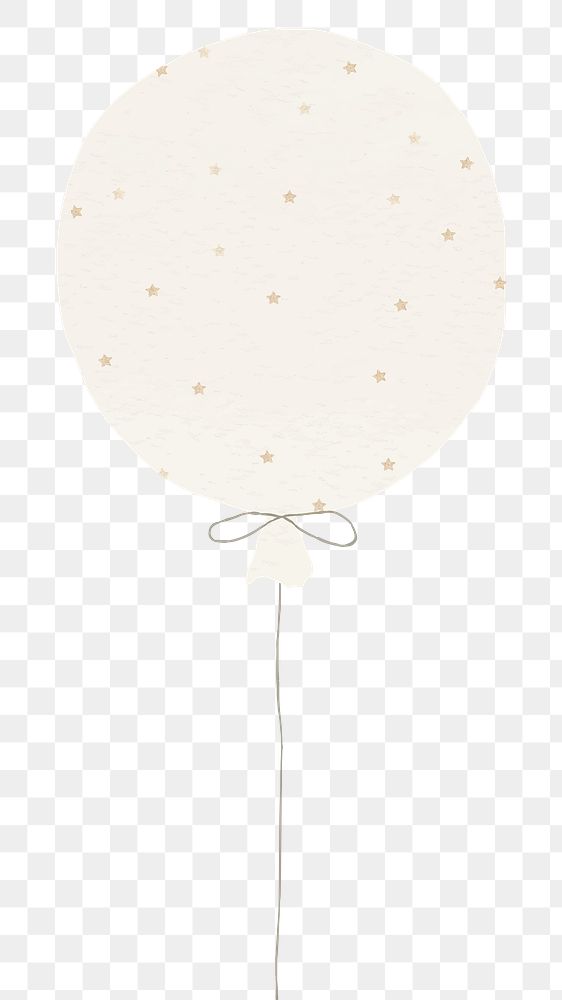 Festive balloon sticker png in transparent background