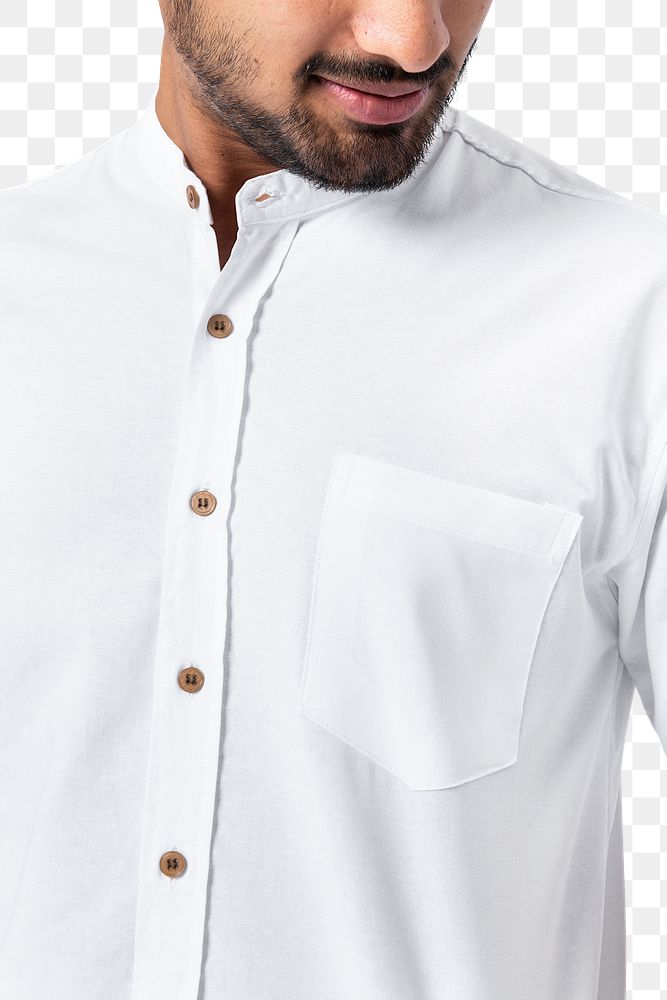 Png men&rsquo;s shirt mockup transparent background