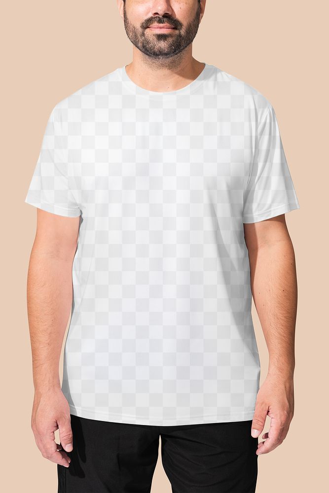 Png shirt mockup transparent menswear