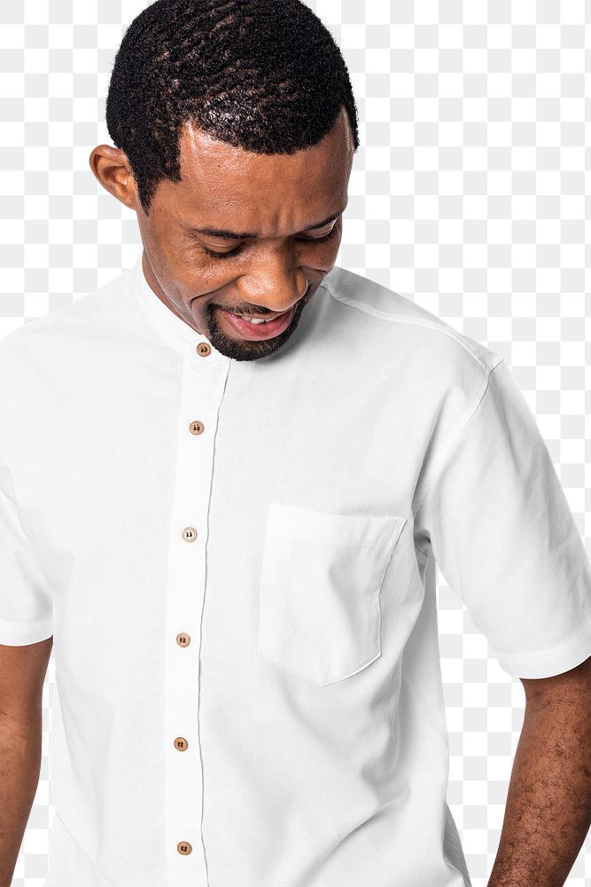 Png long-sleeve shirt mockup on transparent background 