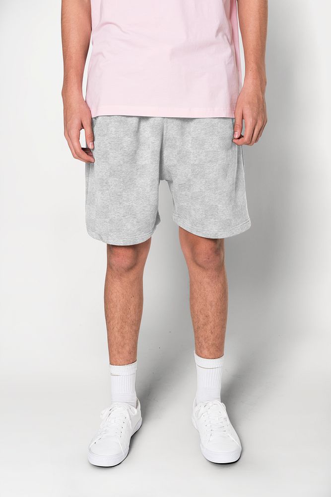 Png boys&rsquo; shorts mockup transparent summer apparel shoot