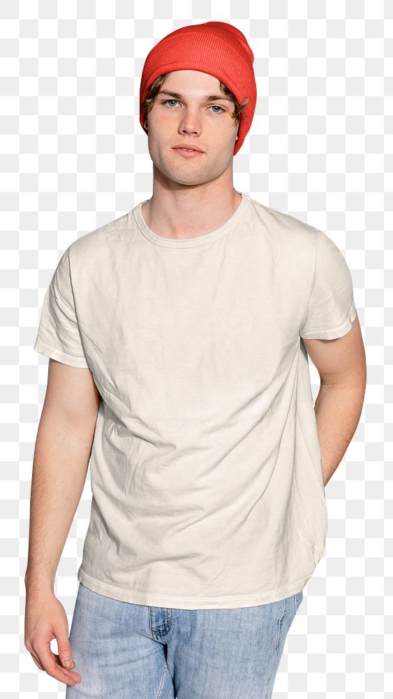 Young man png sticker, transparent background