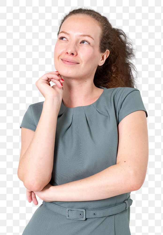 Png Confident European businesswoman mockup smiling closeup portrait for jobs and career campaign