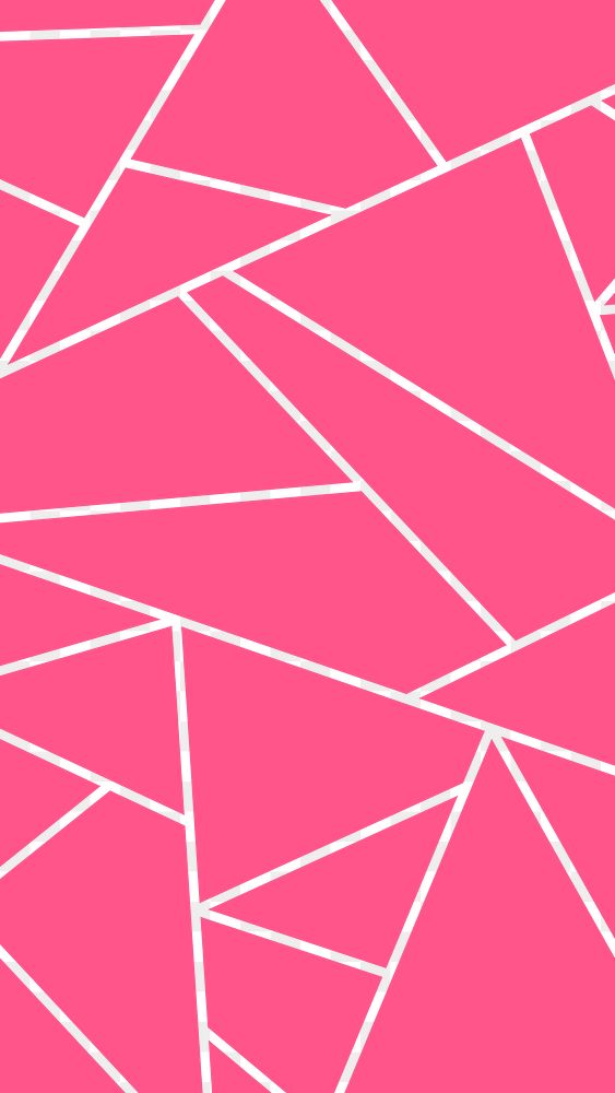 Abstract geometric pattern png pink background