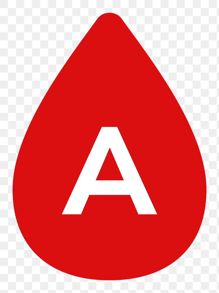 A blood type png icon red health charity illustration