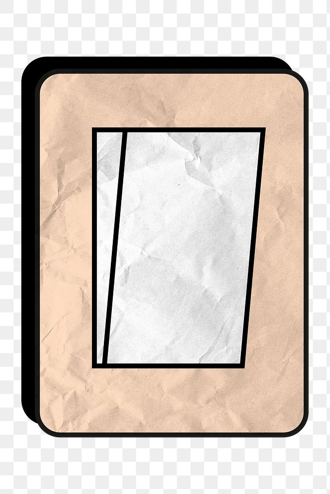 Png light switch sticker environment illustration, wrinkled paper texture