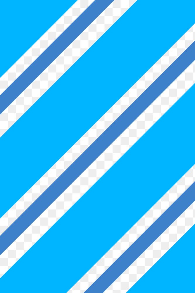 Blue striped background png transparent, colorful pattern, cute design