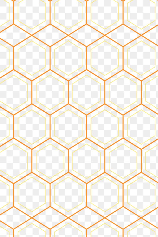 Orange background png transparent, abstract geometric pattern design