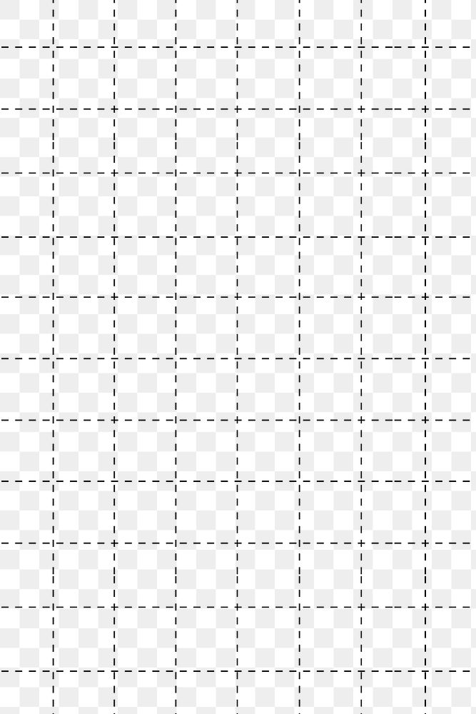 Grid png background transparent simple design, minimal black  pattern