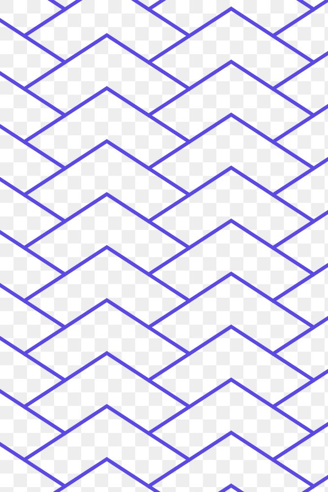 Purple zigzag background png transparent, creative pattern design
